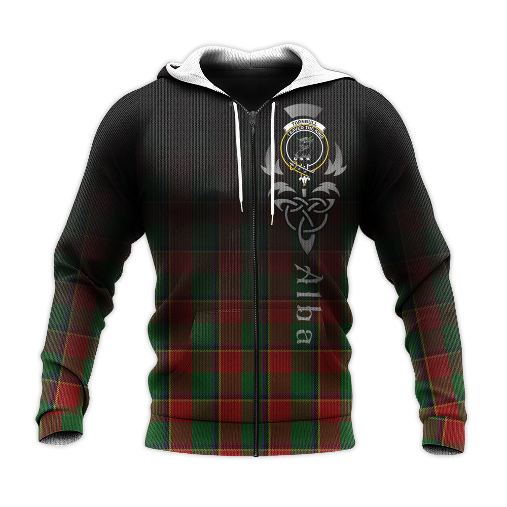 Printivon Turnbull Dress Tartan Crest Alba Celtic Hoodie