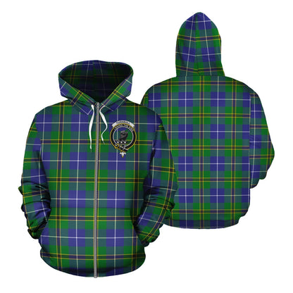 Printivon Turnbull Hunting Tartan Hoodie