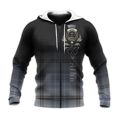 Printivon Tweedie Tartan Crest Alba Celtic Hoodie