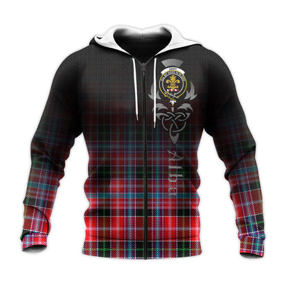 Printivon Udny Tartan Crest Alba Celtic Hoodie