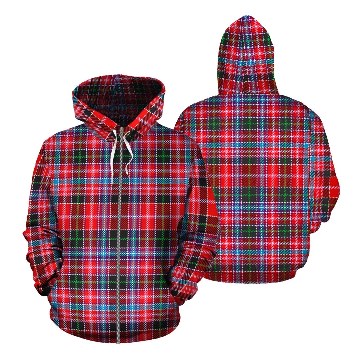 Printivon Udny Tartan Hoodie