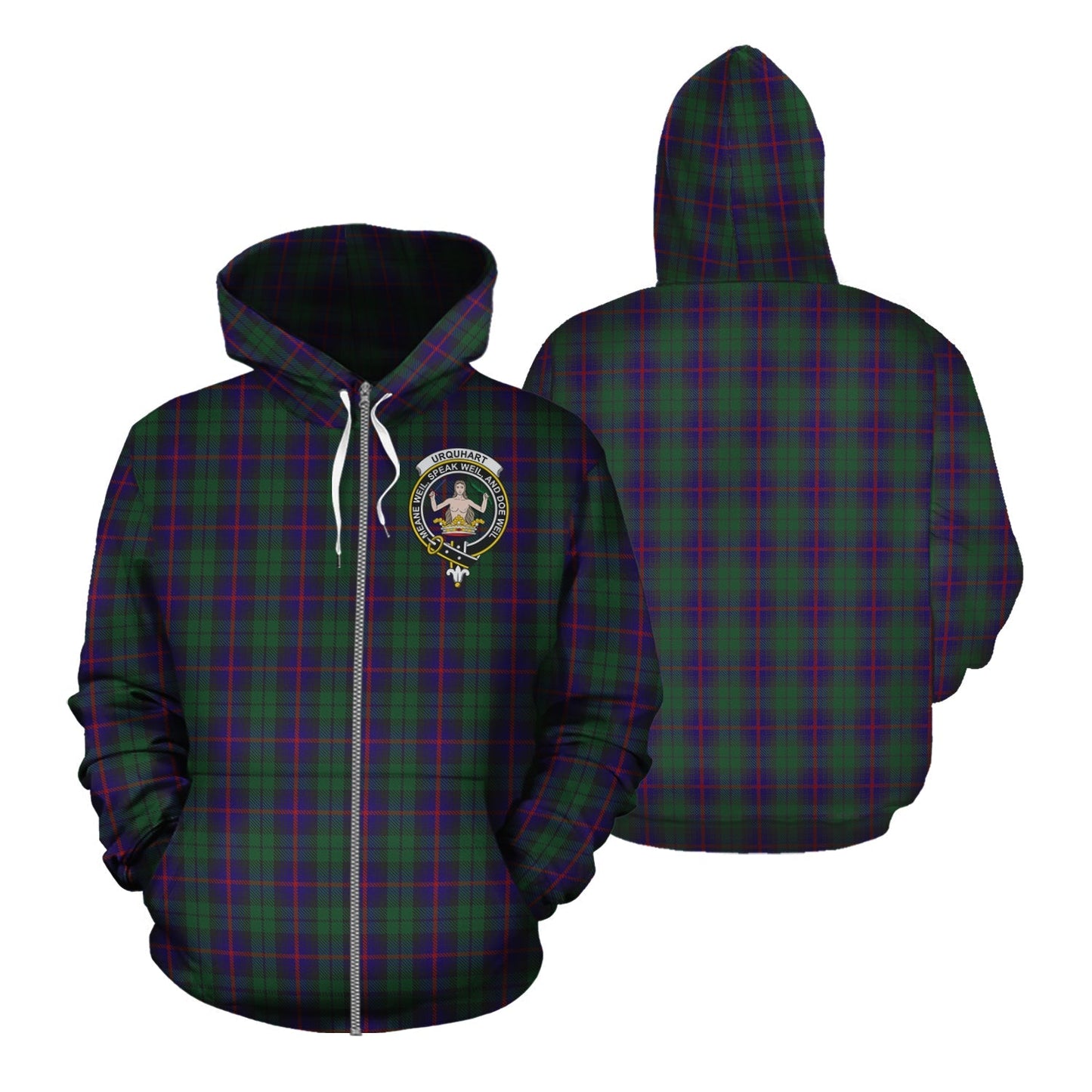 Printivon Urquhart Tartan Hoodie