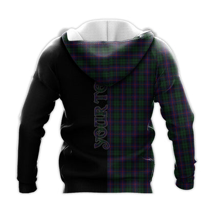 Printivon Urquhart Tartan Personalize Half Hoodie