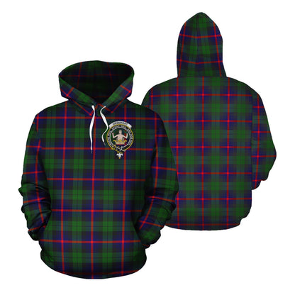 Printivon Urquhart Modern Tartan Hoodie