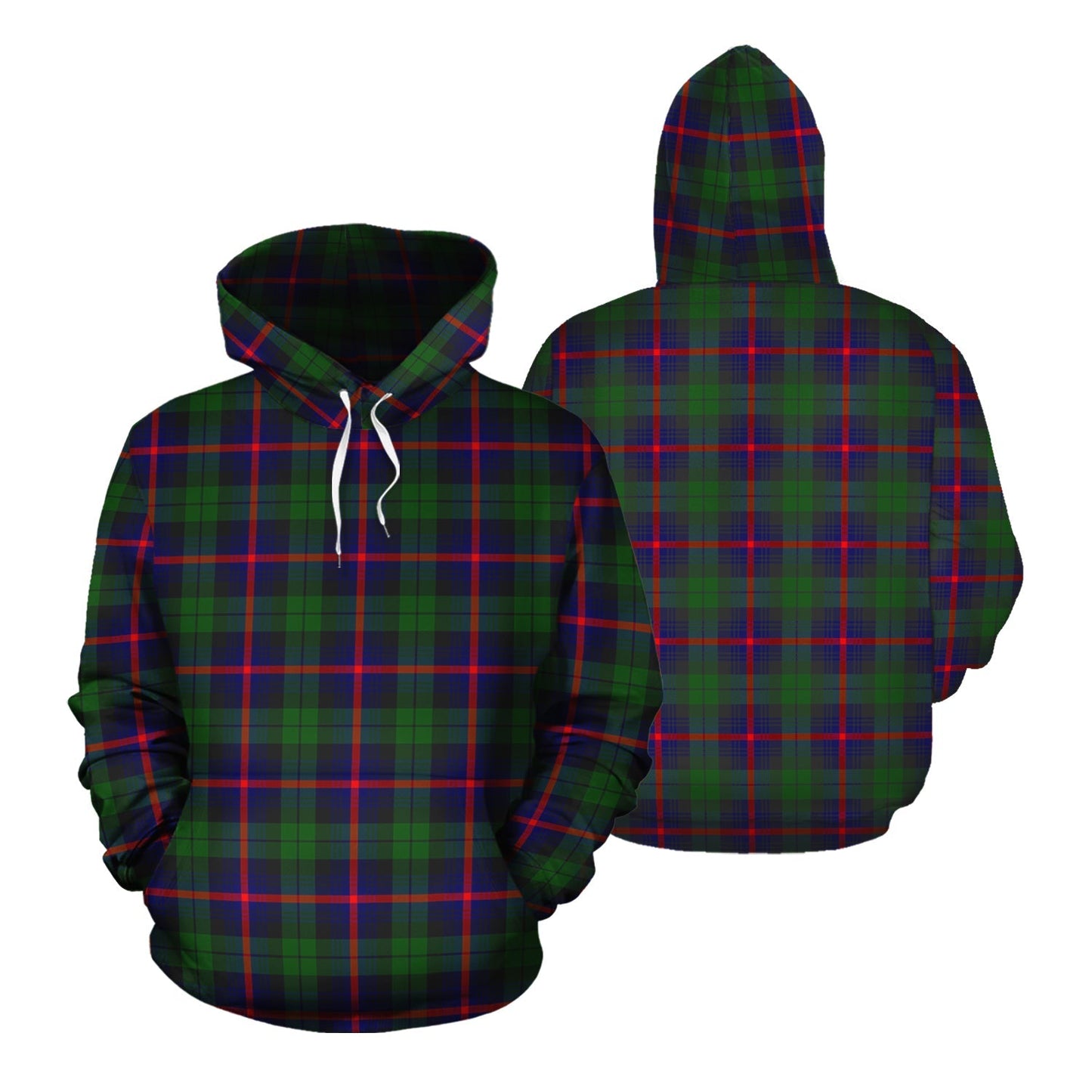 Printivon Urquhart Modern Tartan Hoodie