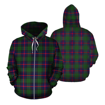 Printivon Urquhart Modern Tartan Hoodie