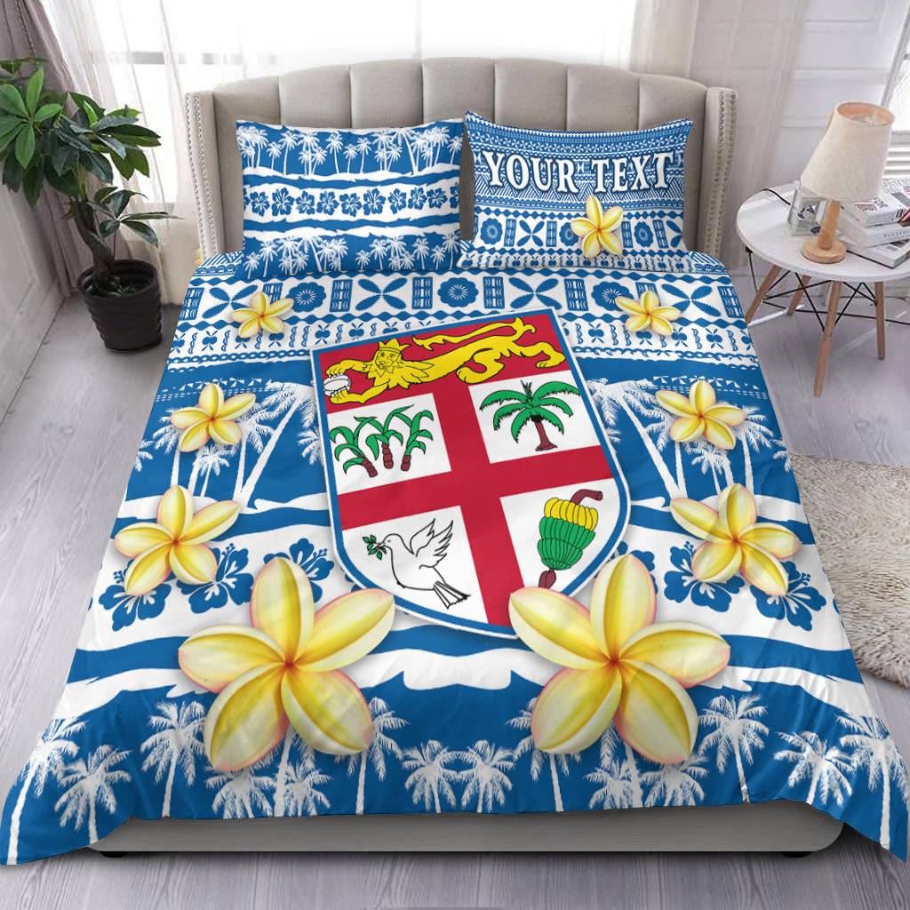 (Custom Personalised) Fiji Polynesian Bedding Set Fijian Tapa Pattern