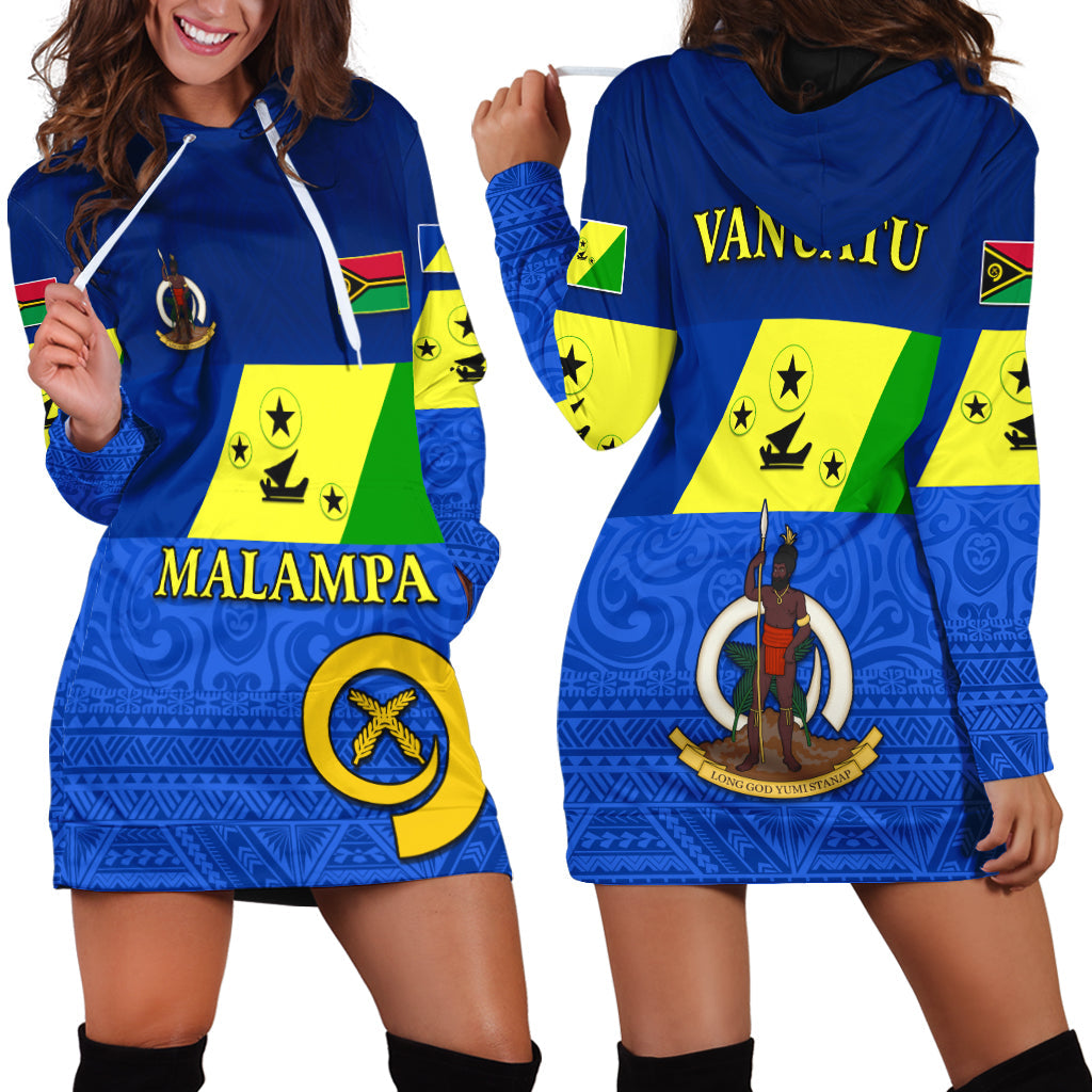 Malampa Province Hoodie Dress Vanuatu Proud