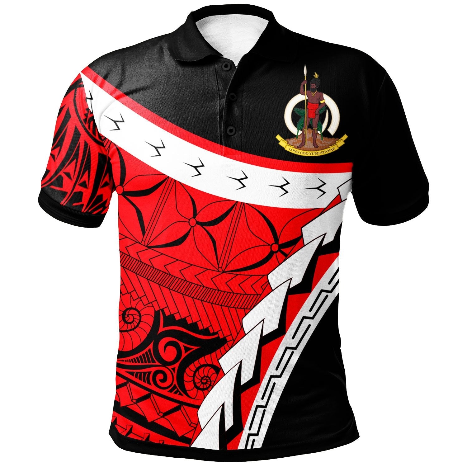 Kelvin 23 Vanuatu Polo Shirt - Proud Of Vanuatu