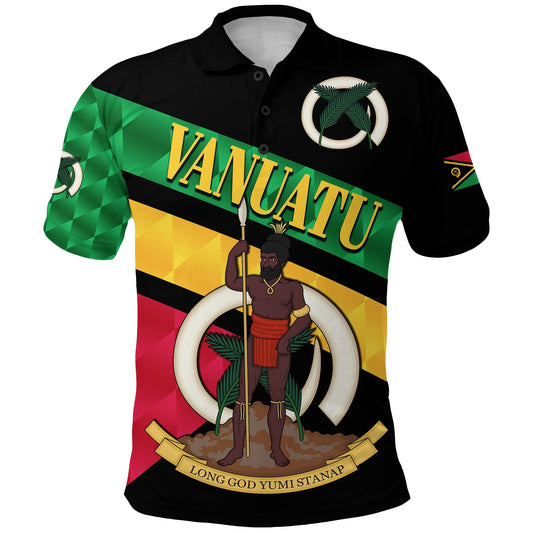 Vanuatu Rugby Polo Shirt Sporty Style