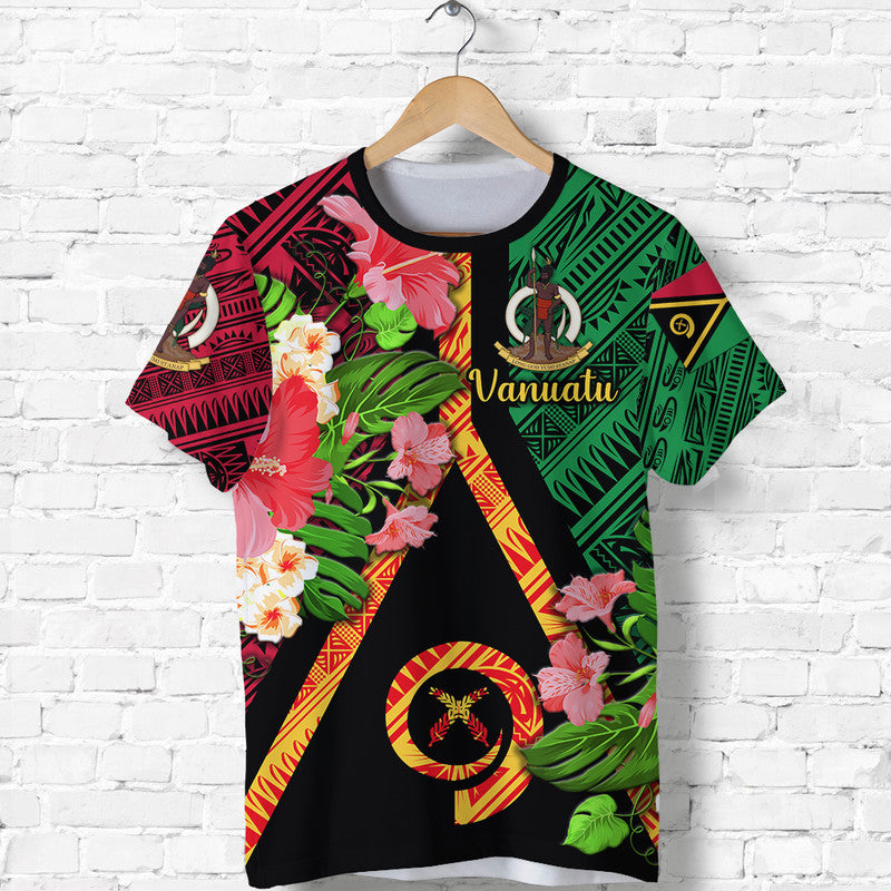 Vanuatu T Shirt Independence Be Proud Vanuatu Flag