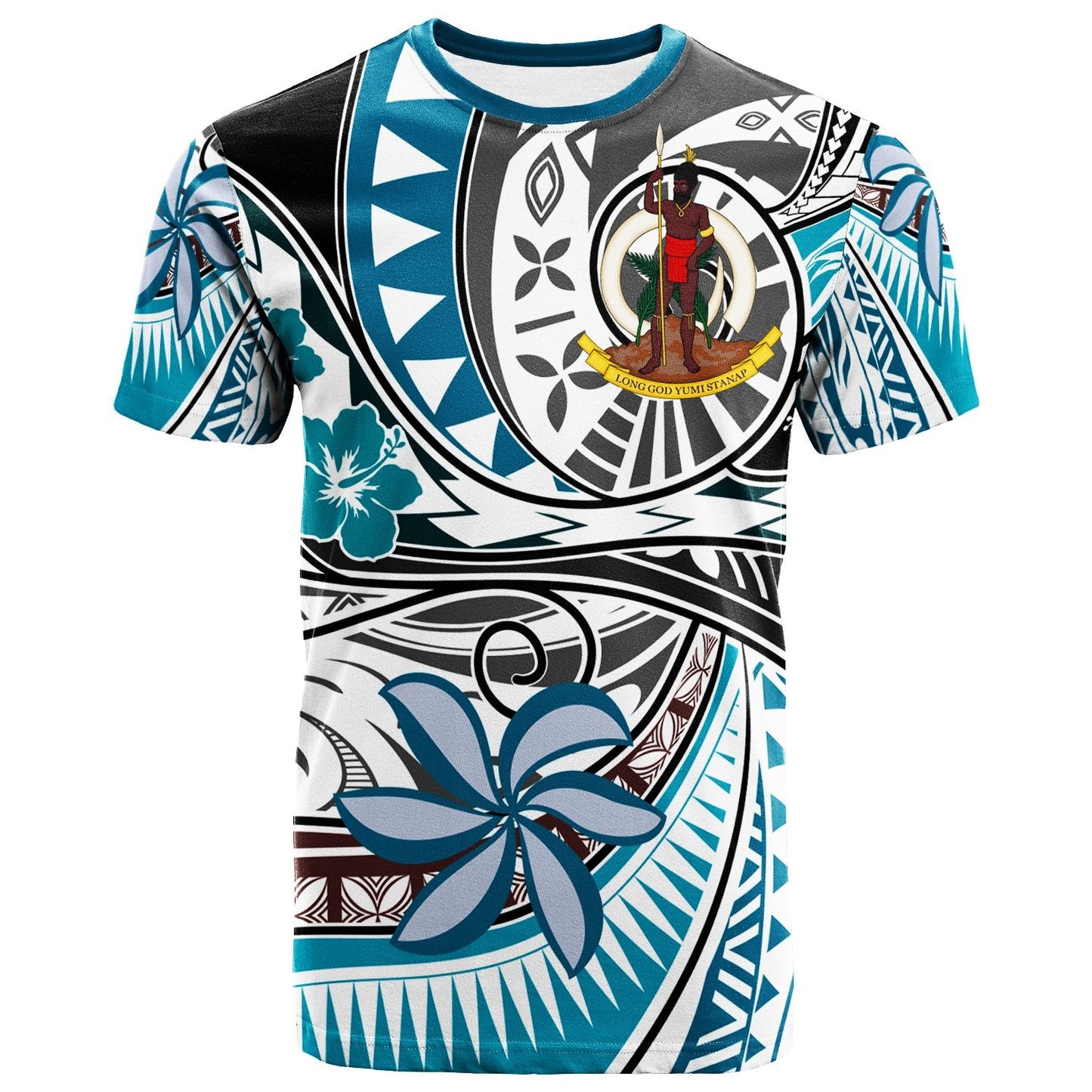 Vanuatu T-Shirt Flower And Flow