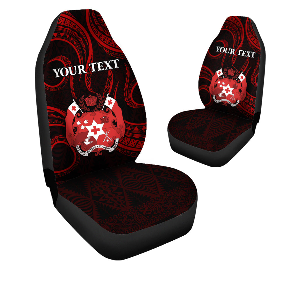 (Custom Personalised) Tonga Pattern Car Seat Covers Always Proud