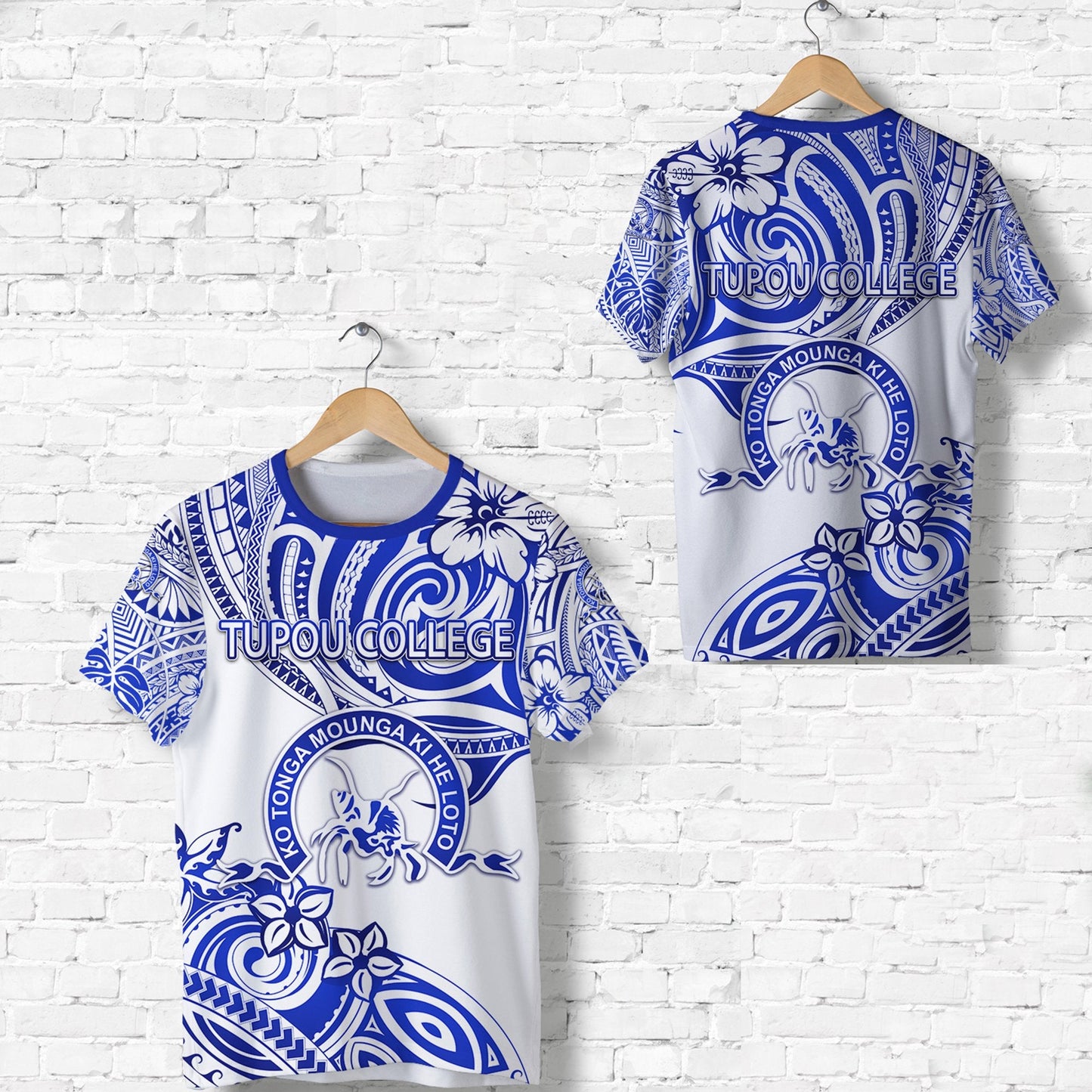 Kolisi Ko Tupou College Tonga T Shirt Unique Vibes - White
