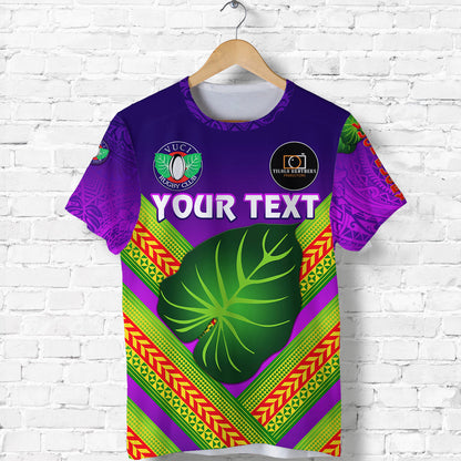 (Custom Personalised) Fiji Vuci Rugby Club T Shirt Creative Style Purple