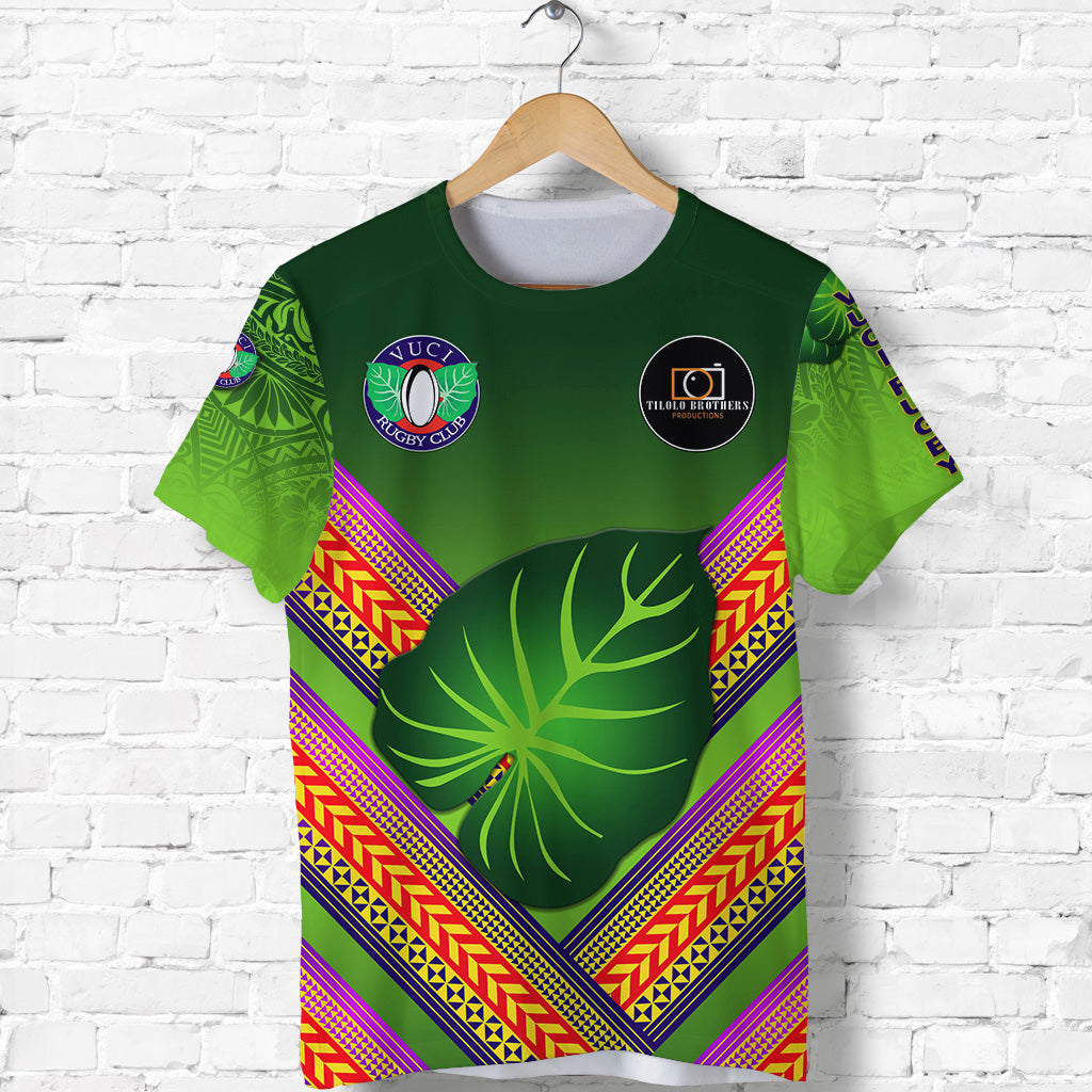 Fiji Vuci Rugby Club T Shirt Creative Style Green