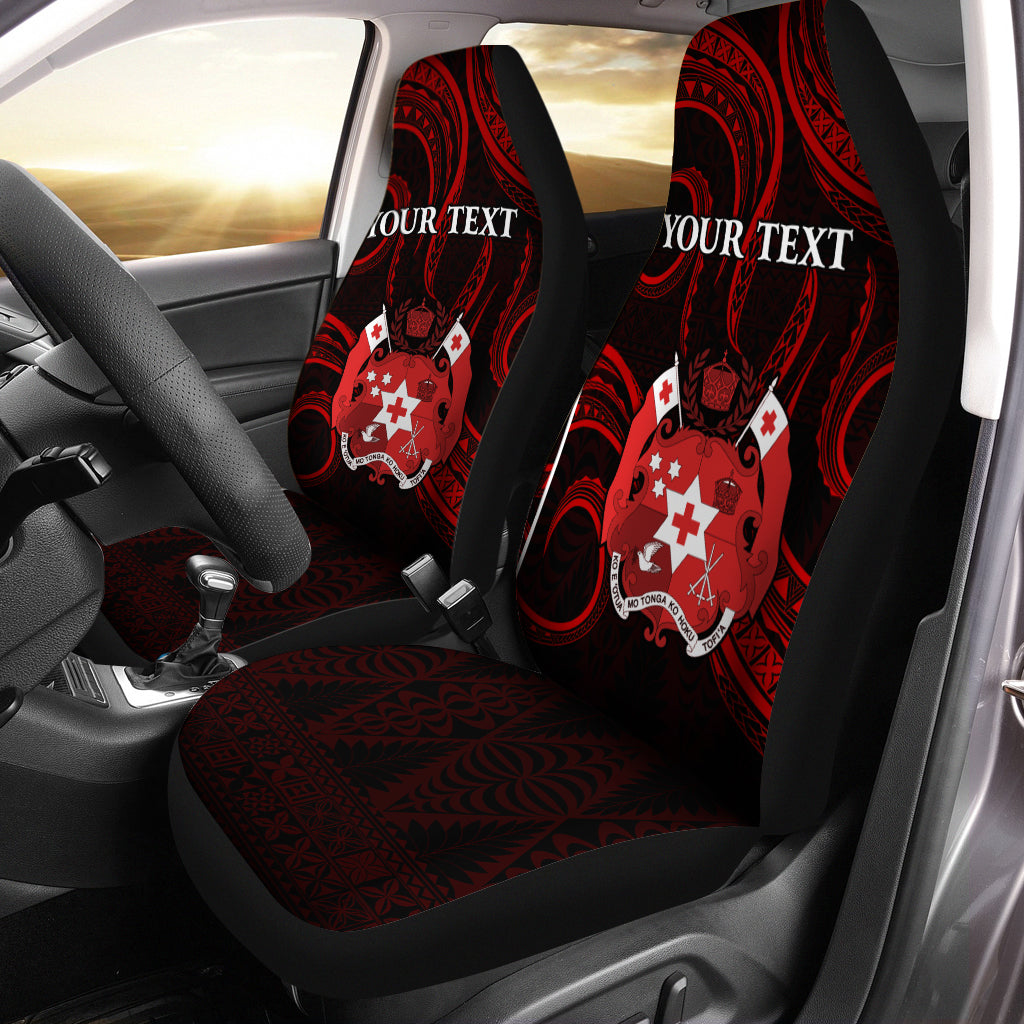 (Custom Personalised) Tonga Pattern Car Seat Covers Always Proud