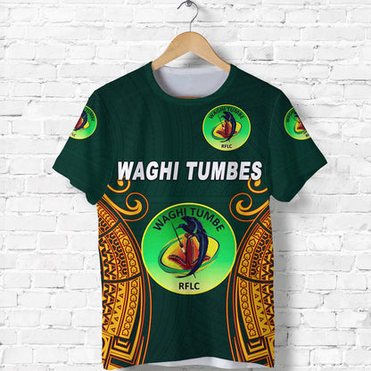 Papua New Guinea Waghi Tumbes T Shirt Rugby - Green