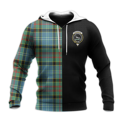 Printivon Walkinshaw Tartan Personalize Half Hoodie