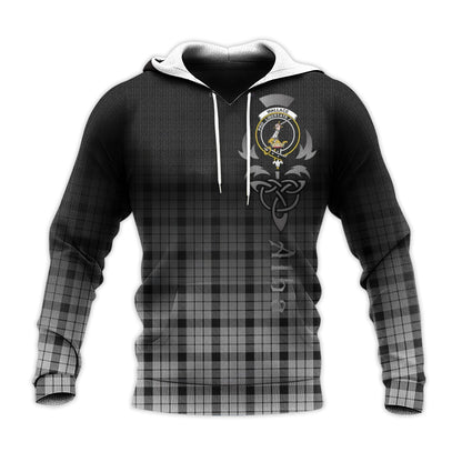 Printivon Wallace Dress Tartan Crest Alba Celtic Hoodie