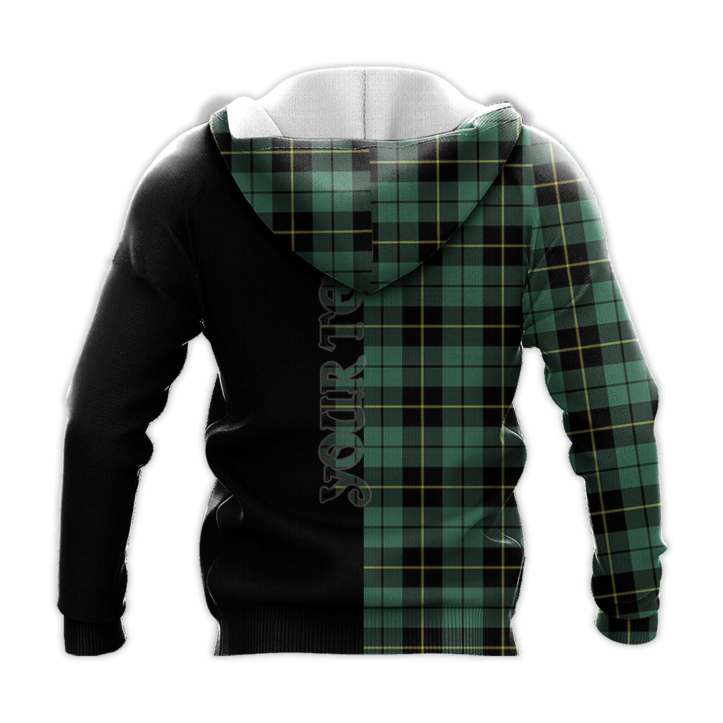 Printivon Wallace Hunting Ancient Tartan Personalize Half Hoodie