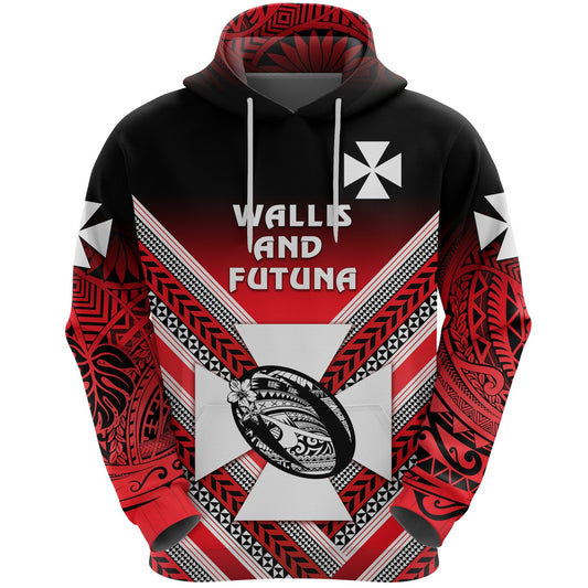Wallis and Futuna Rugby Hoodie Creative Style