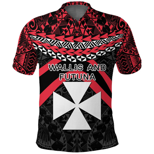 Wallis And Futuna Polynesian Polo Shirt - Vibes Version