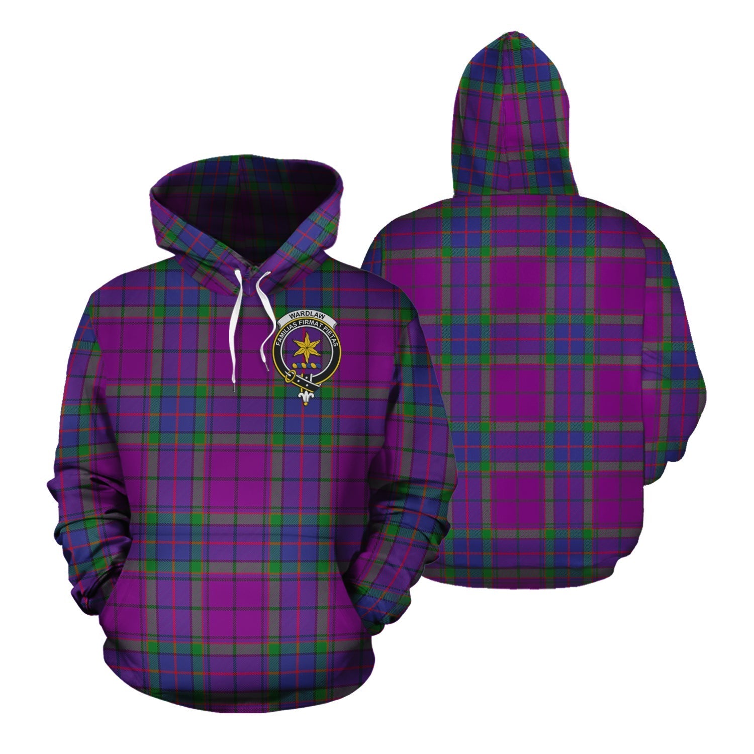 Printivon Wardlaw Modern Tartan Hoodie