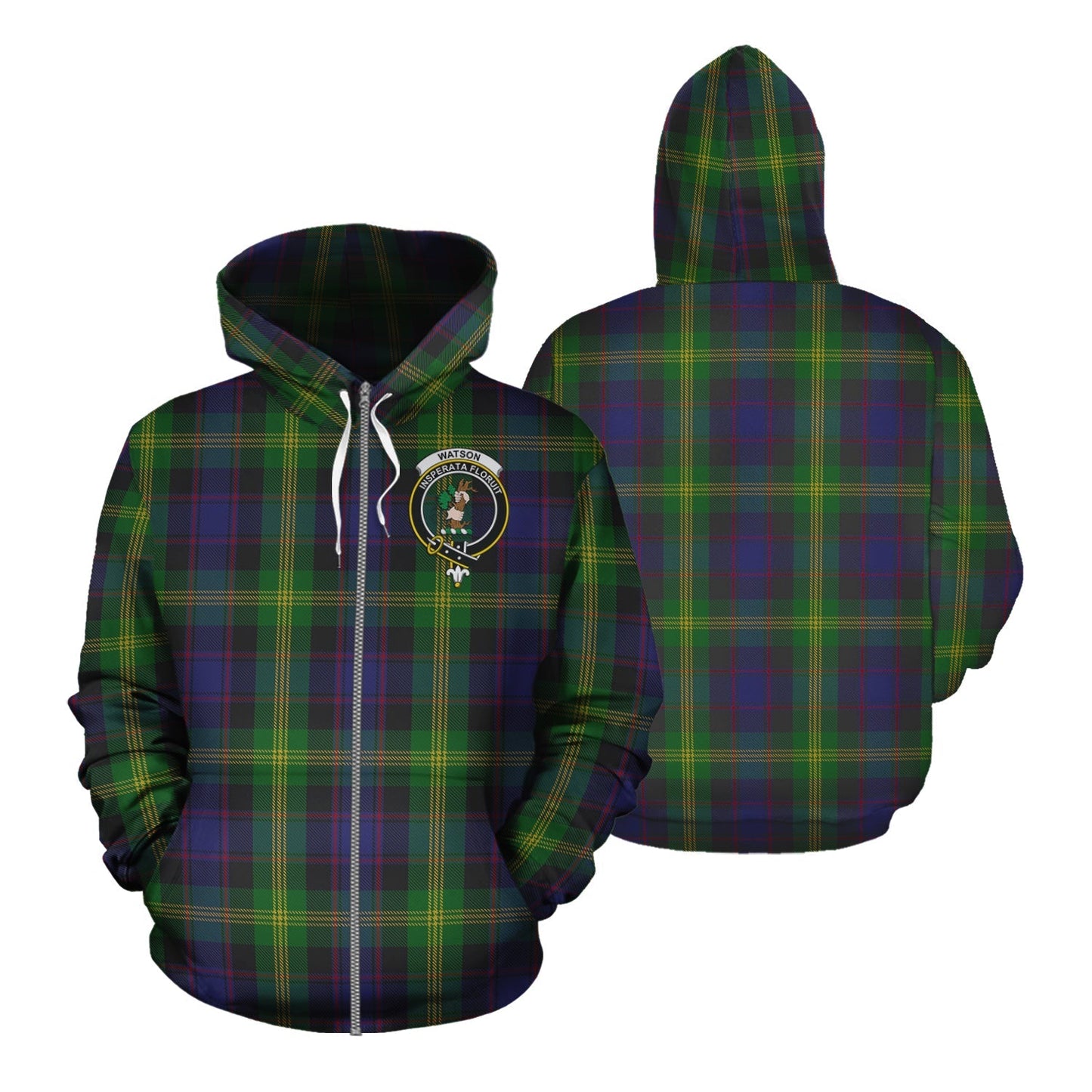 Printivon Watson Tartan Hoodie