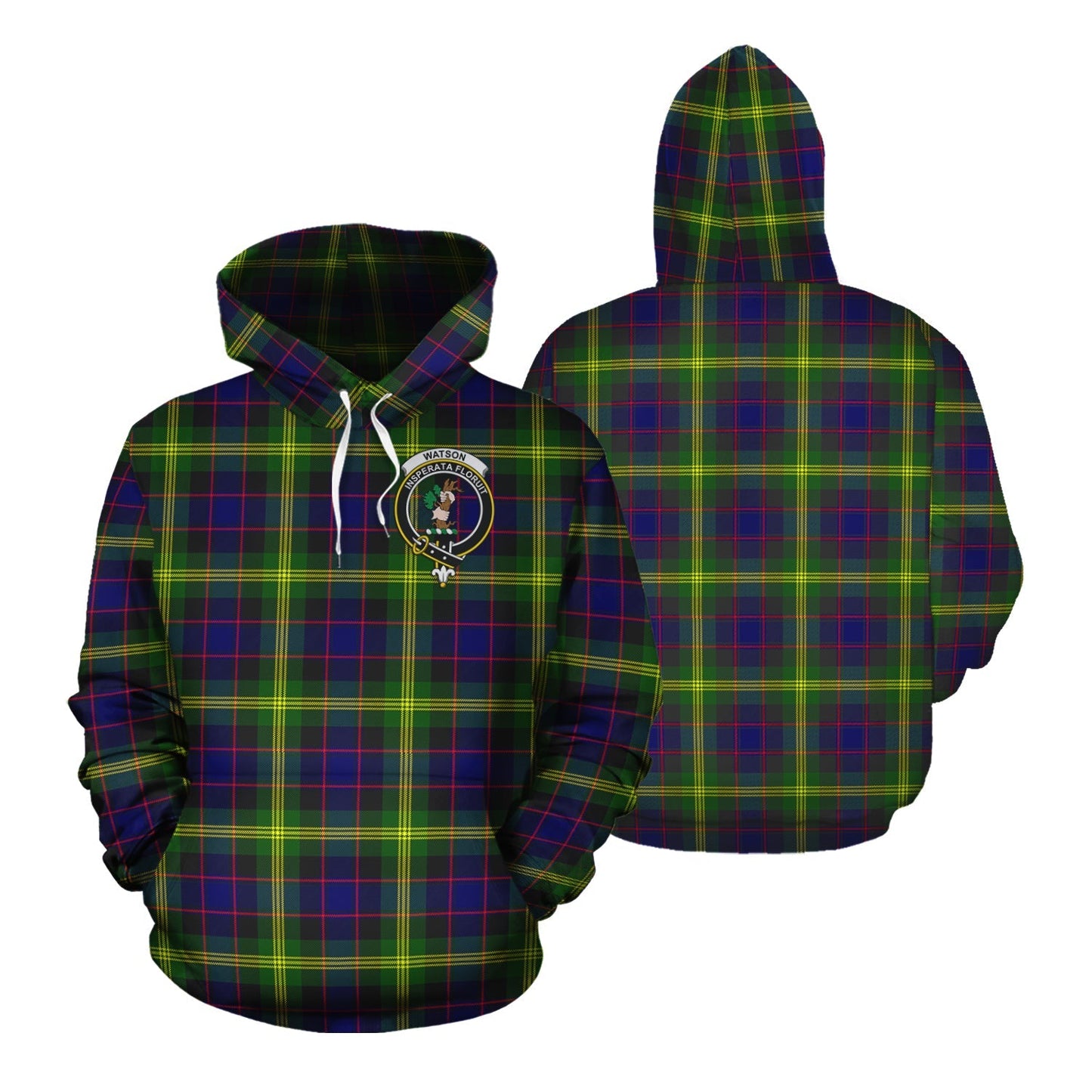 Printivon Watson Modern Tartan Hoodie