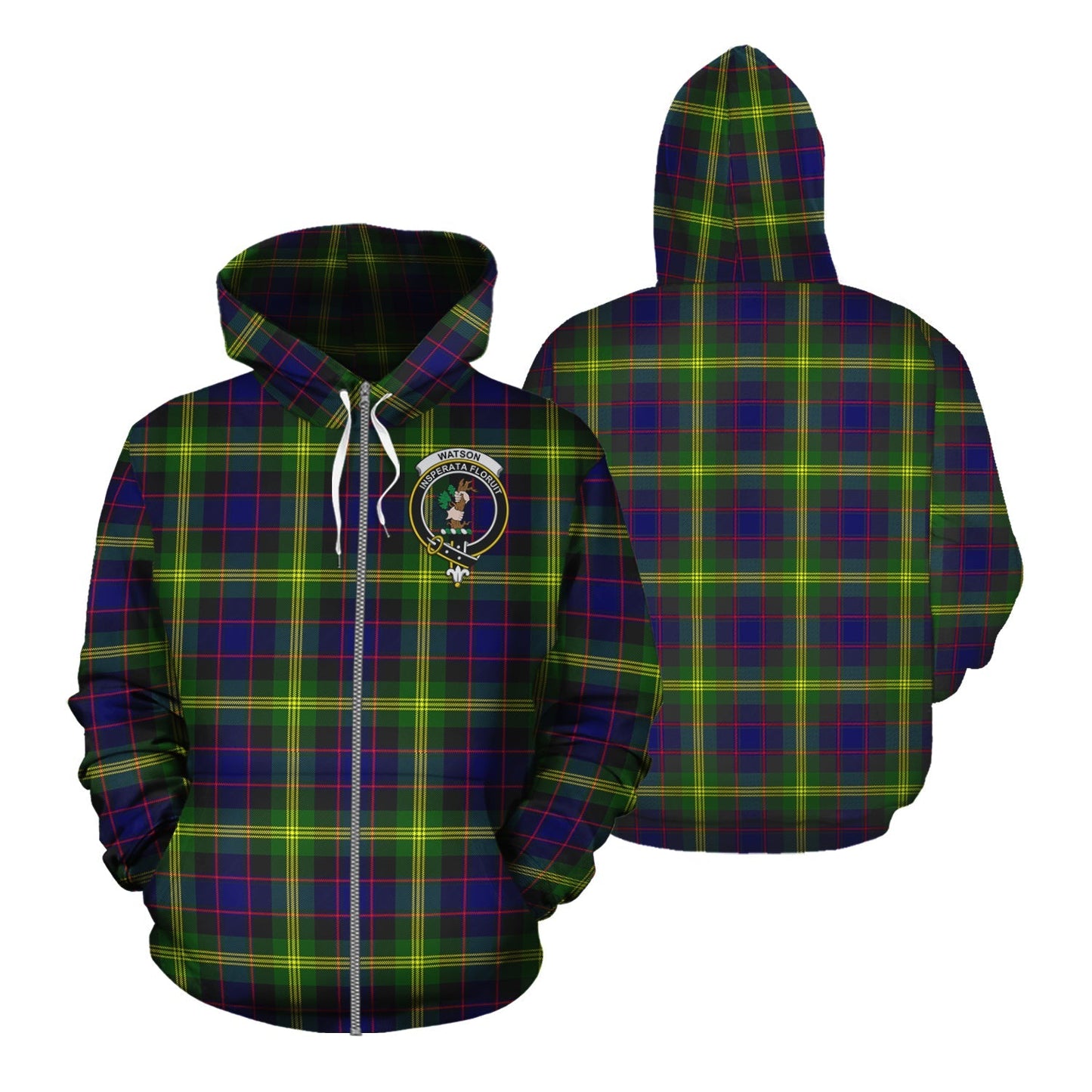 Printivon Watson Modern Tartan Hoodie