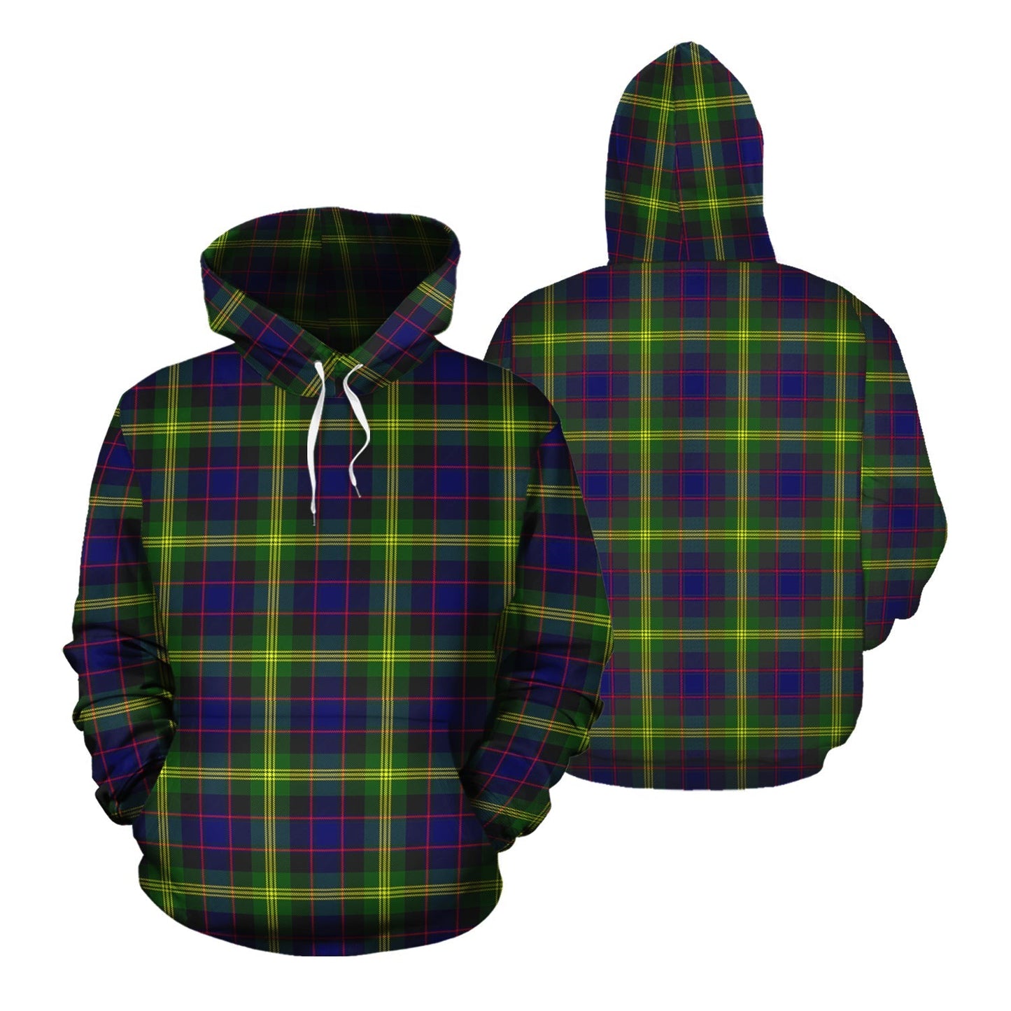 Printivon Watson Modern Tartan Hoodie