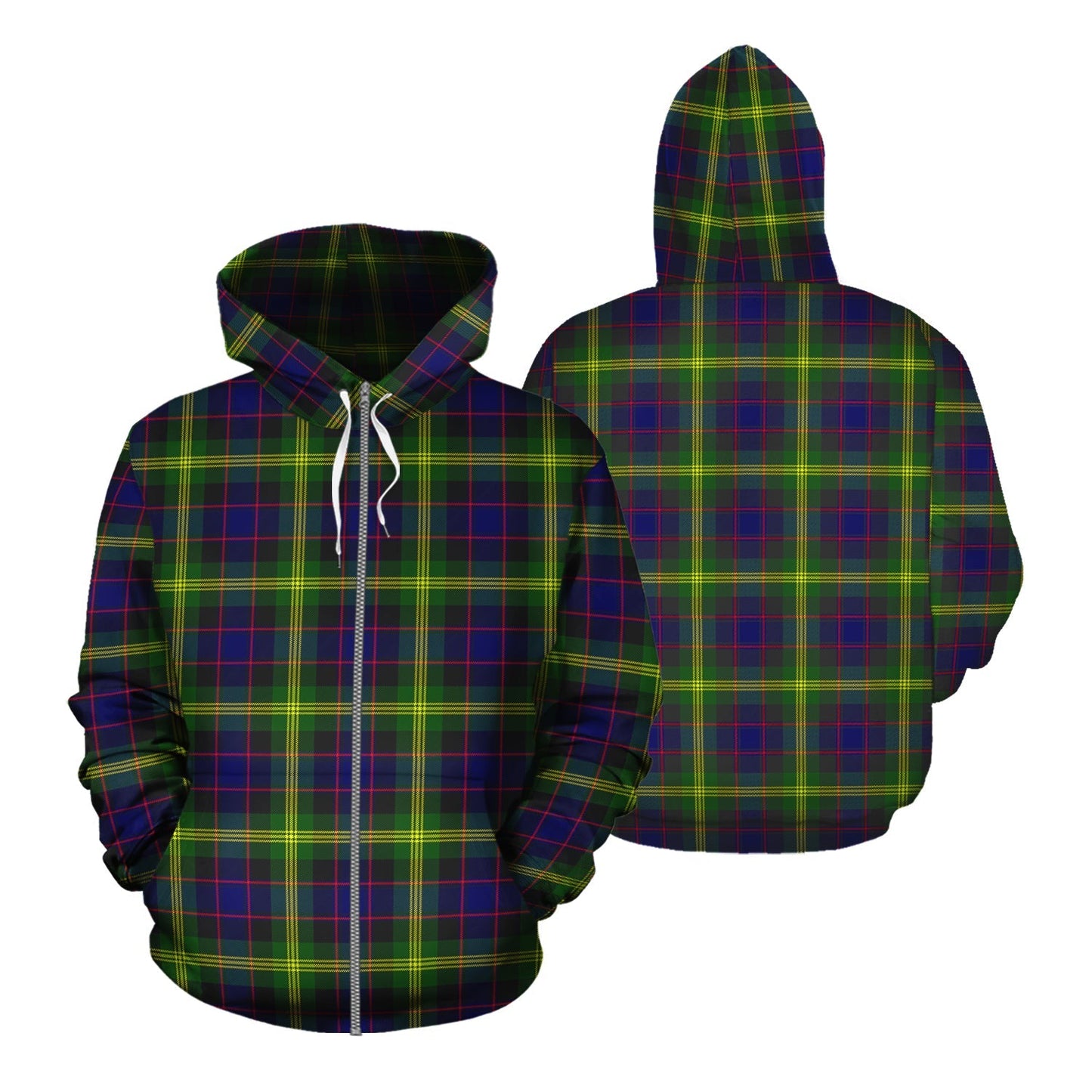 Printivon Watson Modern Tartan Hoodie