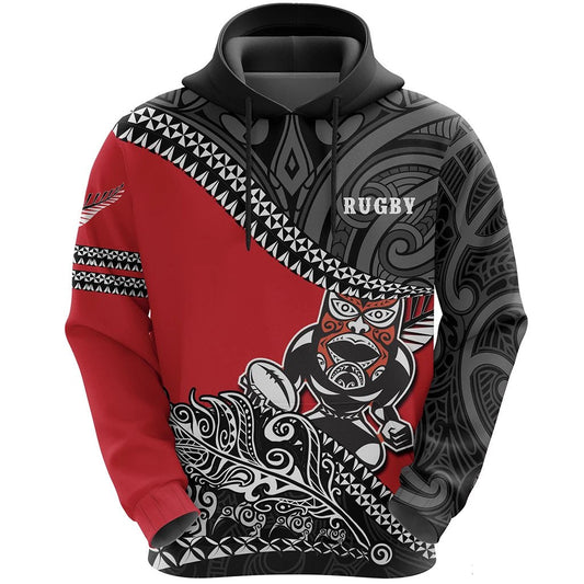 Maori Hoodie Fall In Rugby