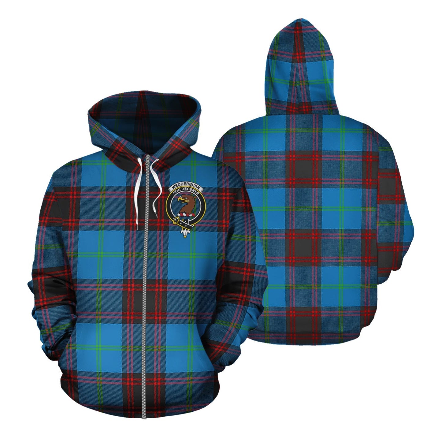 Printivon Wedderburn Tartan Hoodie