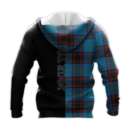 Printivon Wedderburn Tartan Personalize Half Hoodie