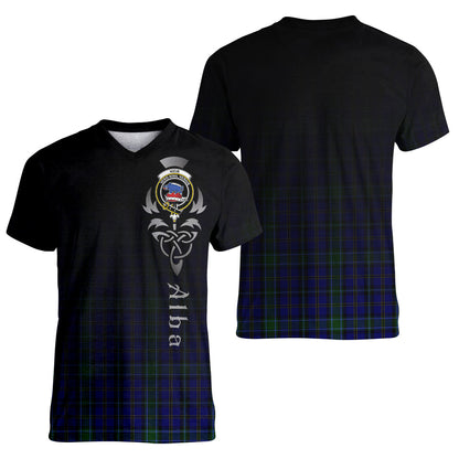 Printivon Weir Tartan Crest Alba Celtic T Shirt