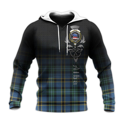 Printivon Weir Ancient Tartan Crest Alba Celtic Hoodie