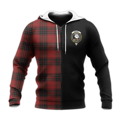 Printivon Wemyss Tartan Personalize Half Hoodie