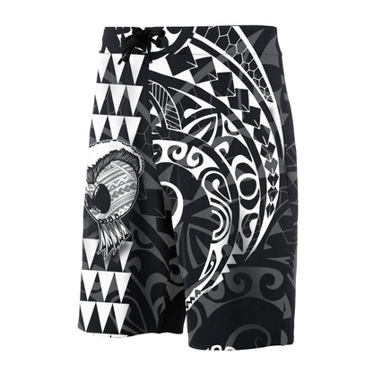 Hawaii Polynesian Warrior Board Shorts V.2