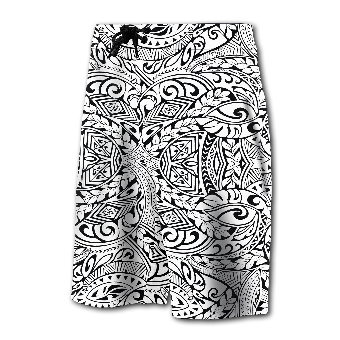 Hawaii Polynesian Culture Board Shorts White