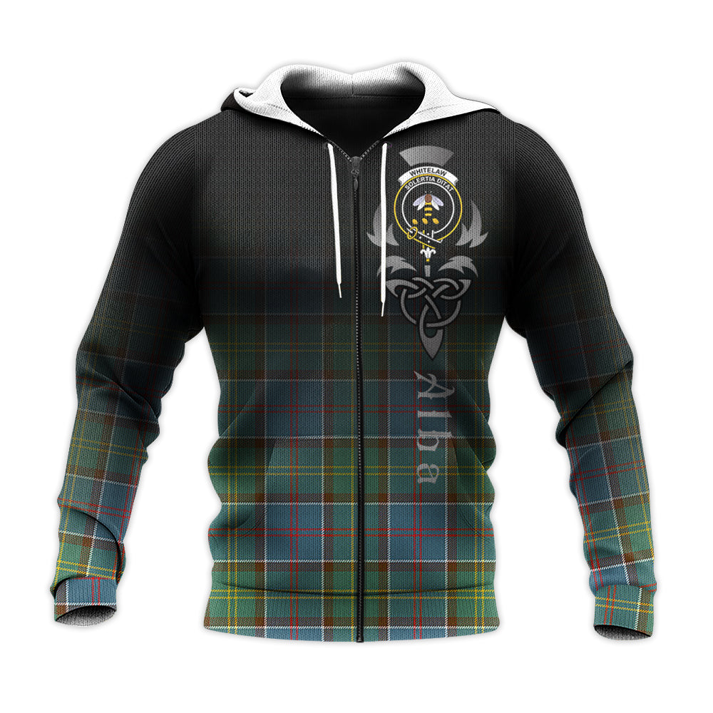 Printivon Whitelaw Tartan Crest Alba Celtic Hoodie
