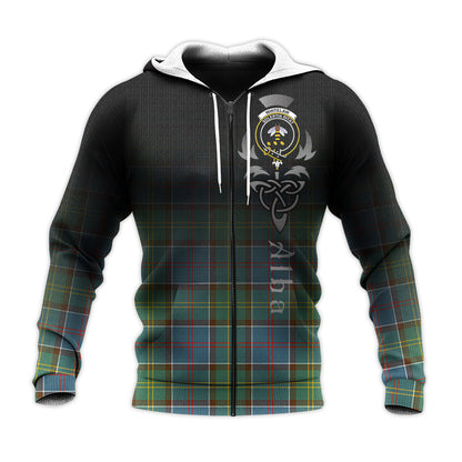 Printivon Whitelaw Tartan Crest Alba Celtic Hoodie