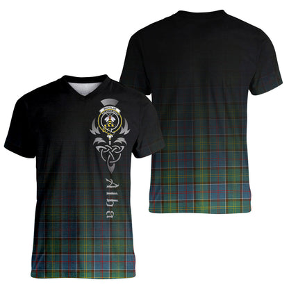 Printivon Whitelaw Tartan Crest Alba Celtic T Shirt