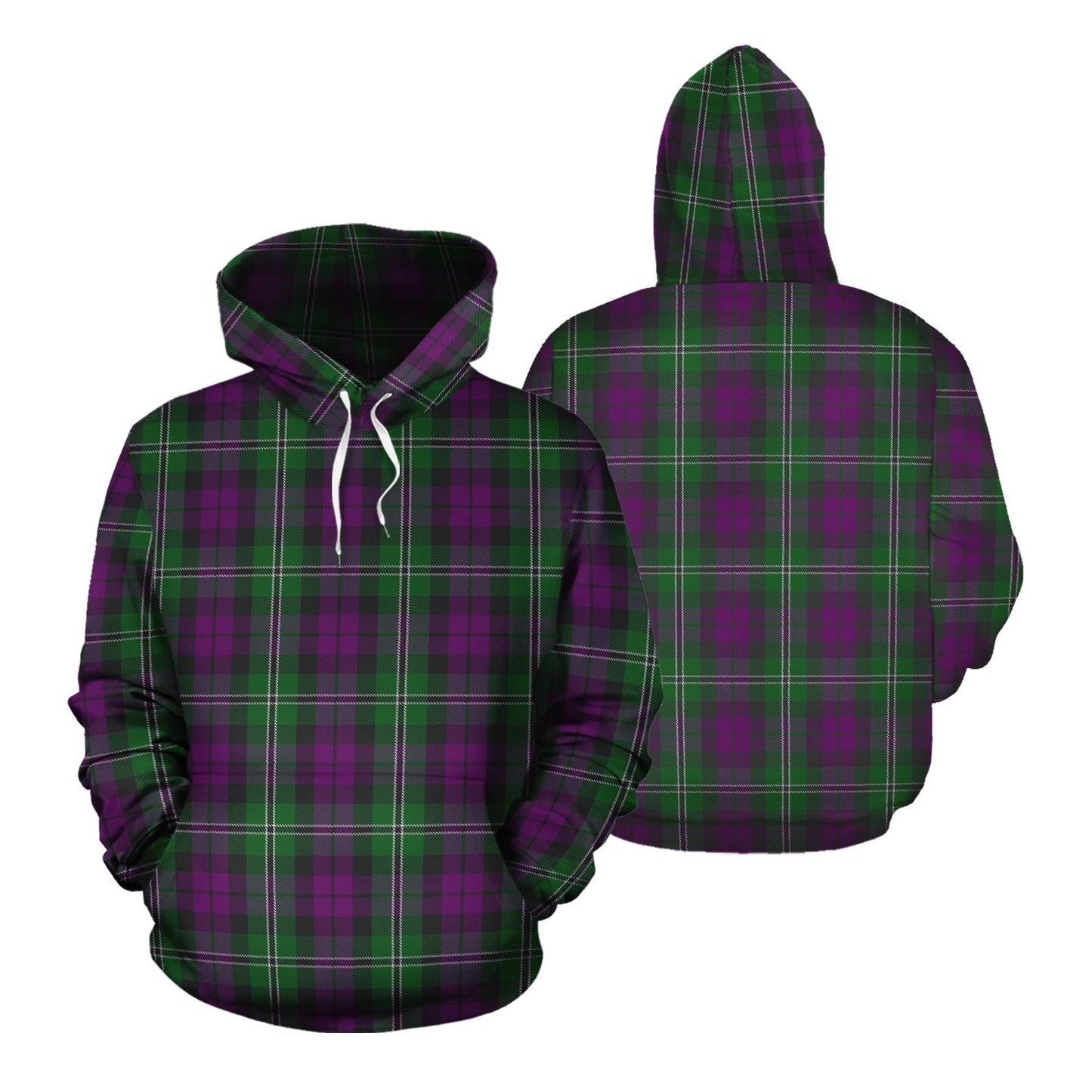 Printivon Wilson Tartan Hoodie