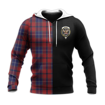 Printivon Wishart Dress Tartan Personalize Half Hoodie