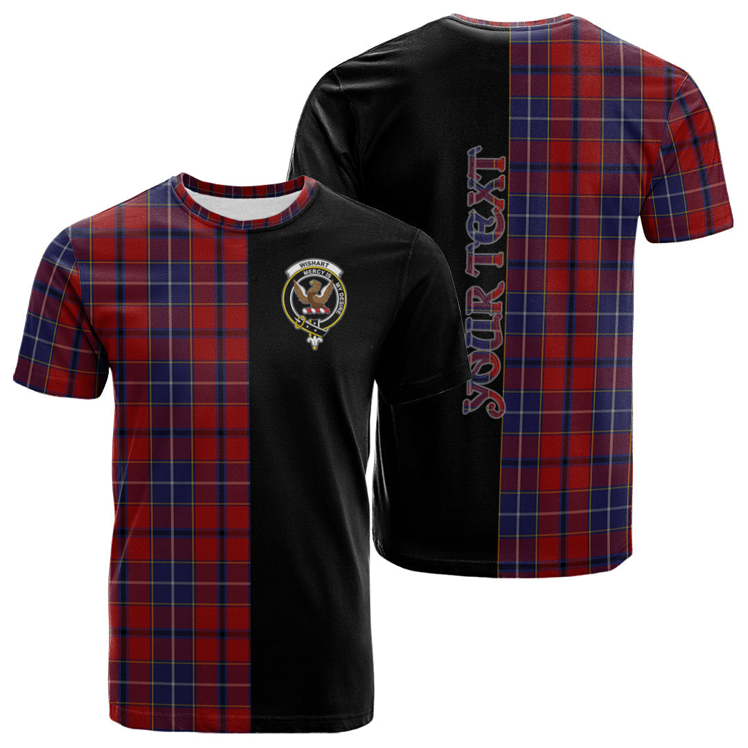 Printivon Wishart Dress Tartan Personalize Half T shirt