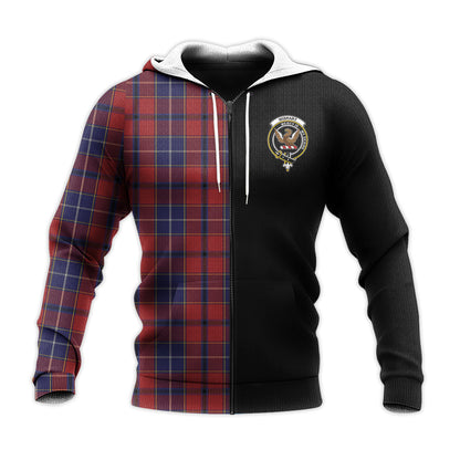 Printivon Wishart Dress Tartan Personalize Half Hoodie