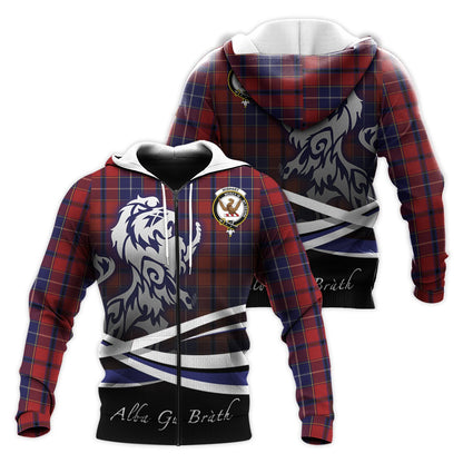 Printivon Wishart Dress Tartan Scottish Lion Hoodie