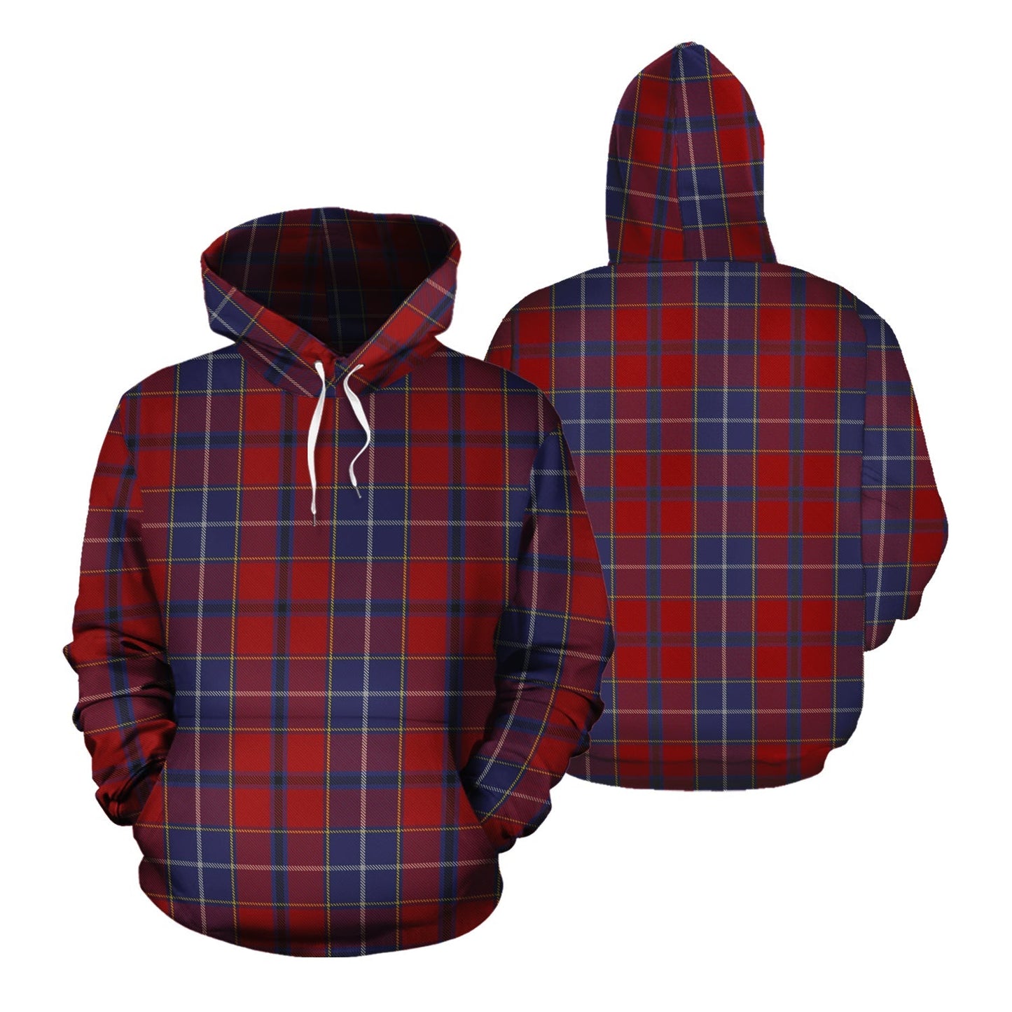 Printivon Wishart Dress Tartan Hoodie